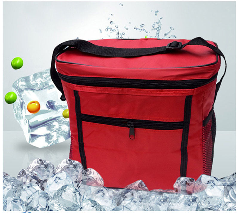 Picnic Portable Ice Pack Food Thermal Bag Food Delivery Oxford Cloth Insulated Cooler Bag For Outdoor Travel Picnic